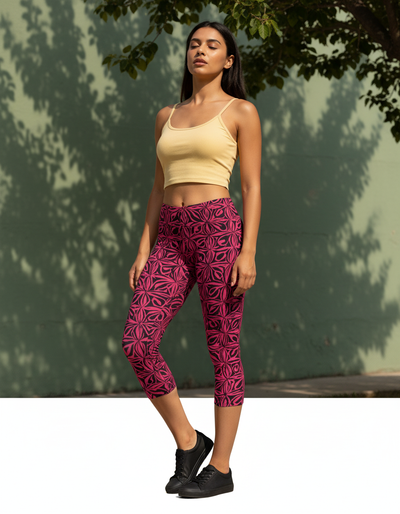 Chord Capri Leggings capri leggings