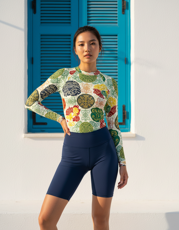 Taroko Rash Guard bikini — Dripper