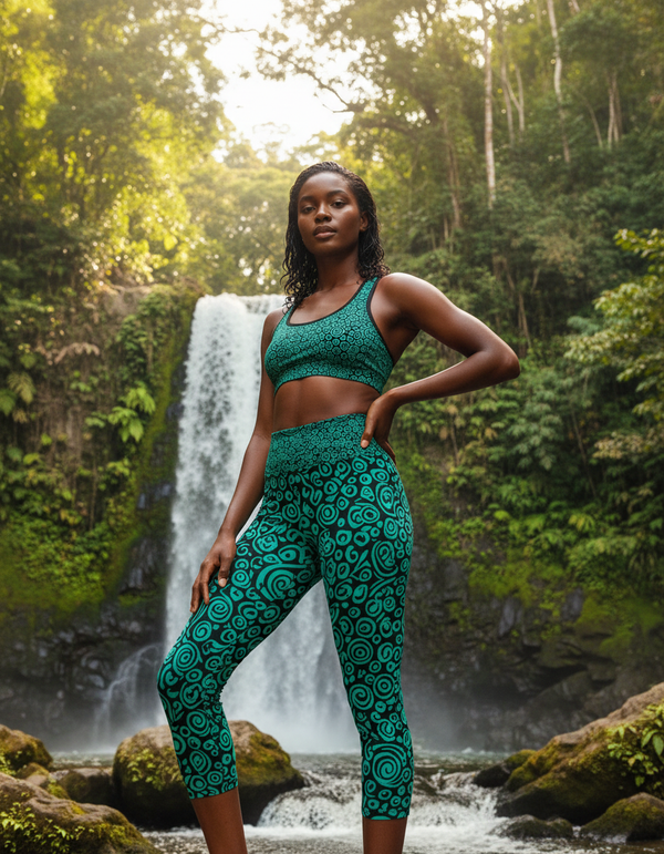 Banyu Capri Yoga Leggings Capri Yoga Leggings — Dripper