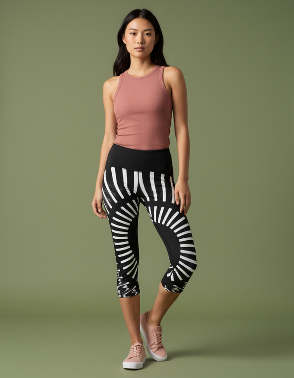 Shade Capri Leggings Capri Leggings — Dripper