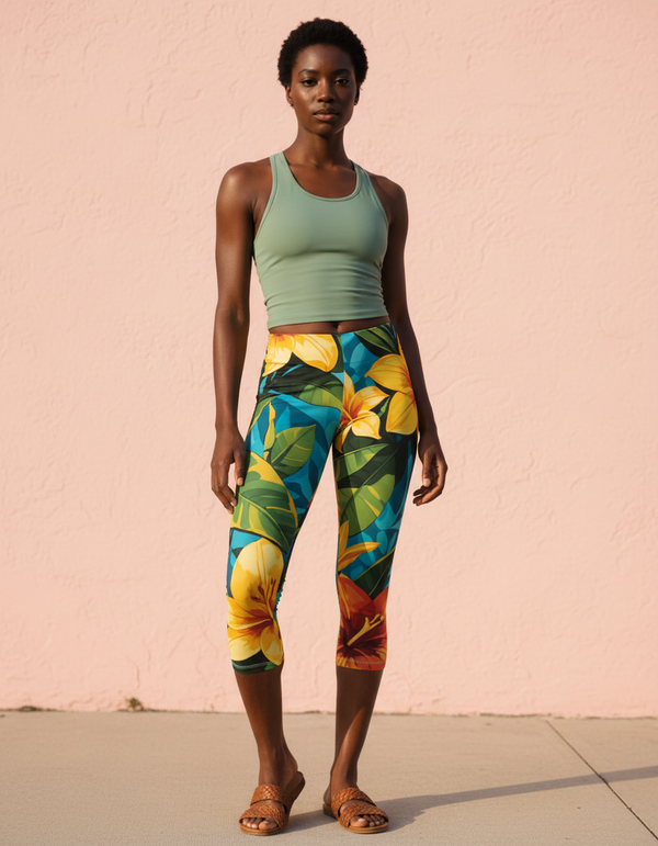 Bora Capri Leggings Capri Leggings — Dripper