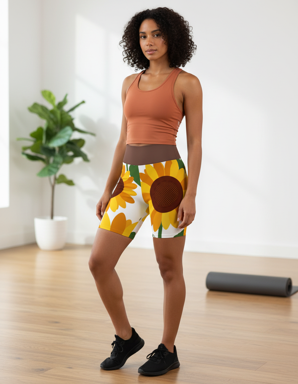Yoga Shorts in Radiance