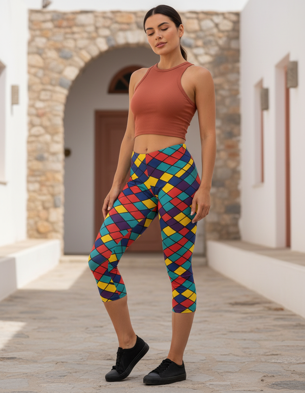 Vortex Capri Leggings Capri Leggings — Dripper