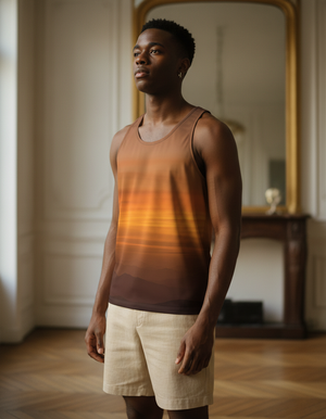 Men's Sunset Tank Top