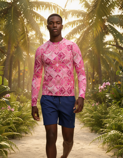 Men's Poppy rash guard