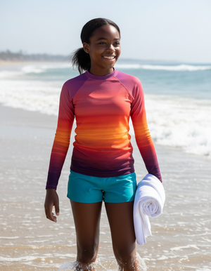 Solstice Rash Guard Youth Rash Guard — Dripper