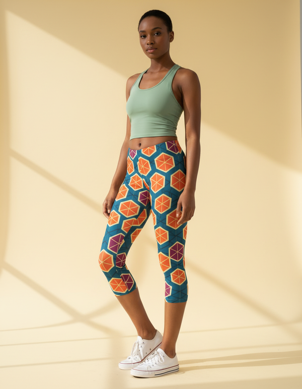 Aoi Capri Leggings Capri Leggings — Dripper