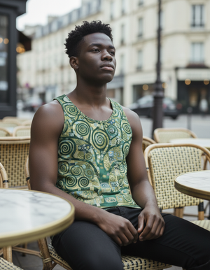 Men's Klimt Tree of Life Tank Top