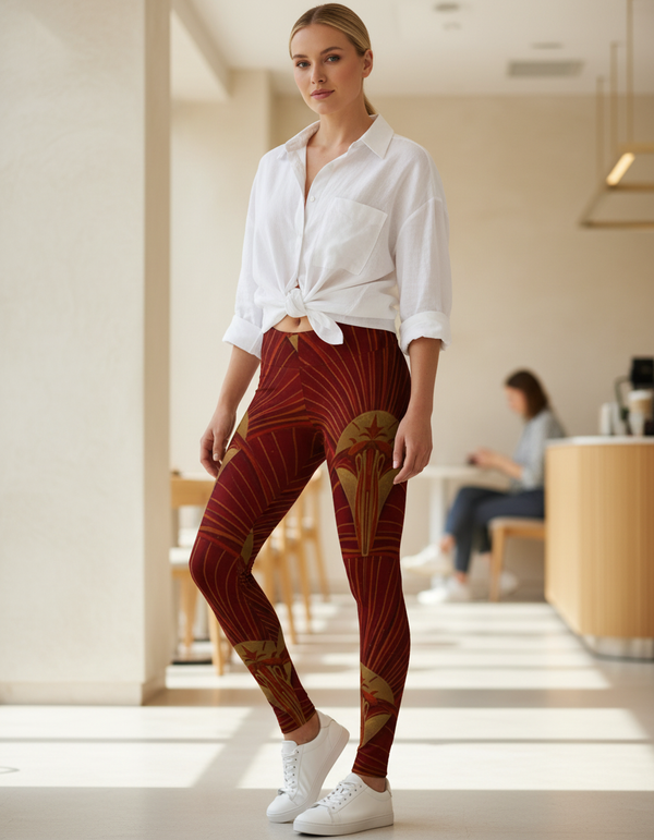 Gatsby full-length leggings