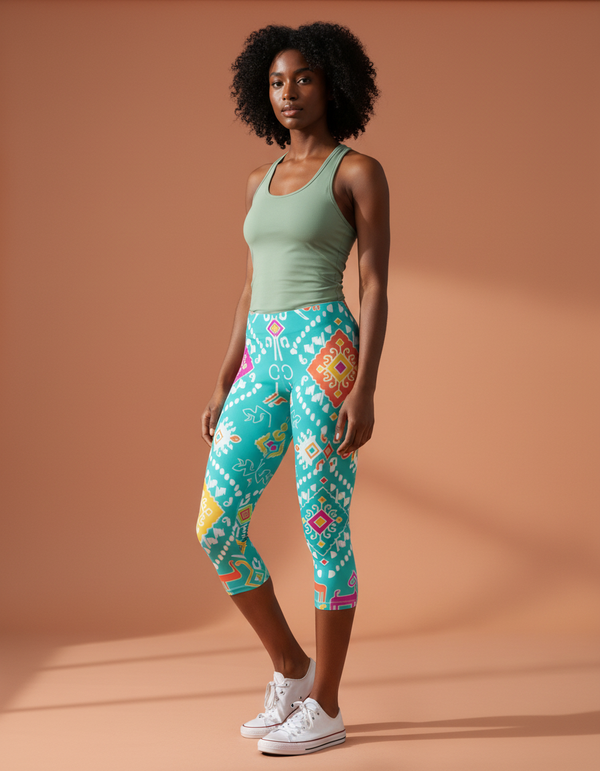 Sultan Capri Leggings Capri Leggings — Dripper