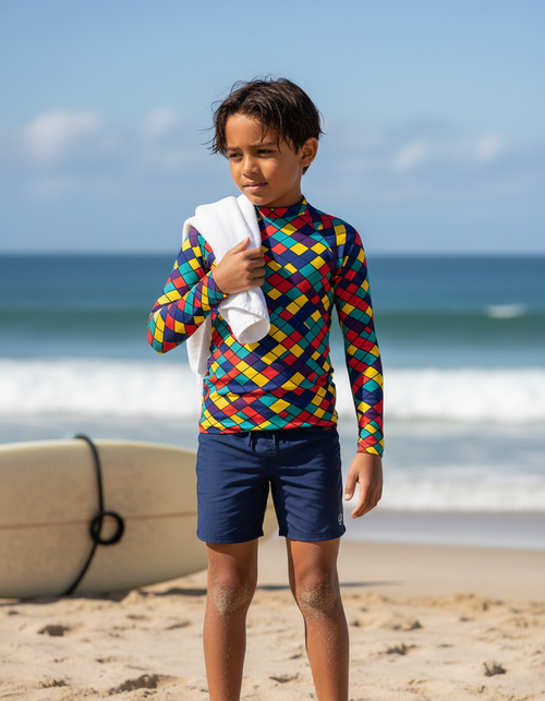 Vortex Kids Rash Guard Kids Rash Guard — Dripper