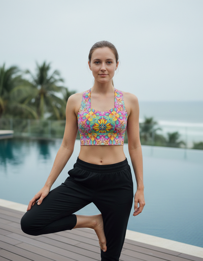 Zocalo Longline Sports Bra longline sports bra