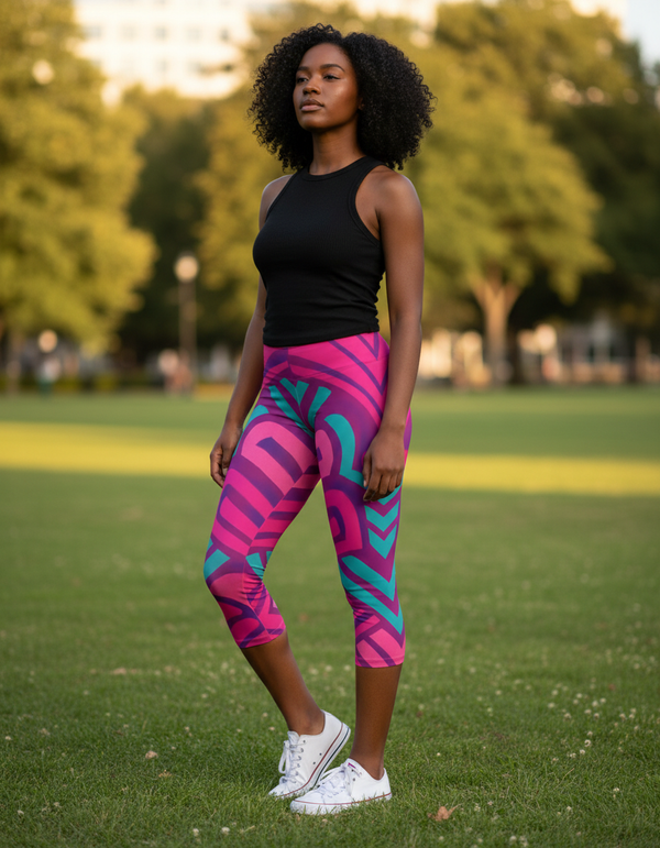 Luxe capri leggings