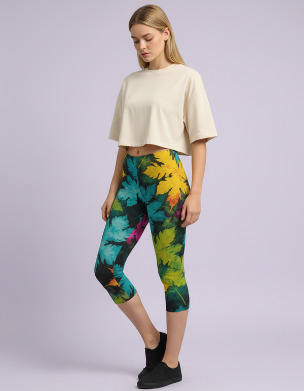 Eclipse Capri Leggings Capri Leggings — Dripper