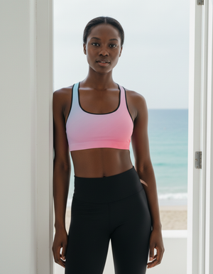 Stellar Ocean Nebula Sports Bra