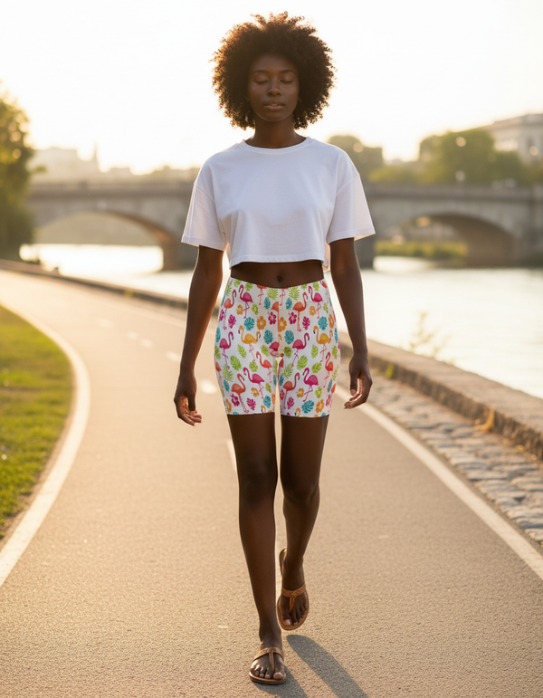 Flamingo Collection women's short shorts