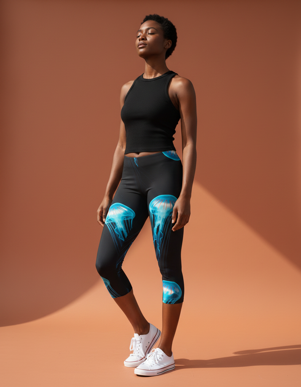 Nectar Leggings Capri Leggings — Dripper