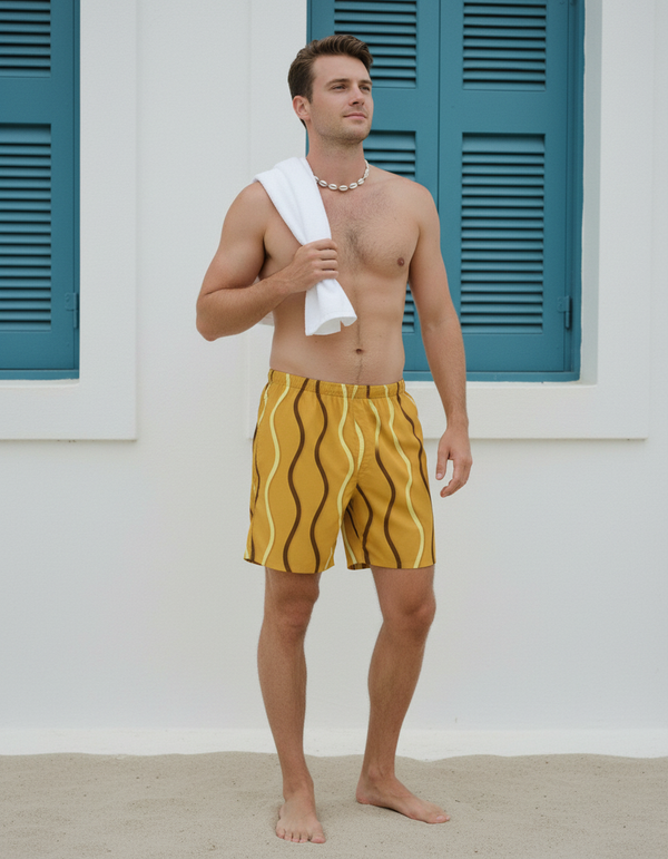 Men's Tatewaku Swim Trunks