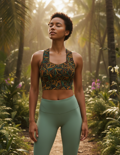 Kumo Longline Sports Bra longline sports bra