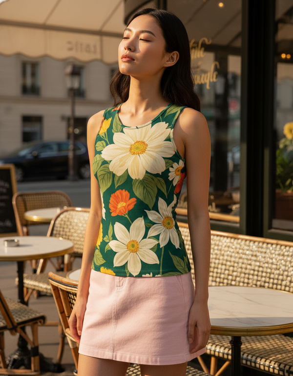 Petal Tank Top Women's Tank Top — Dripper