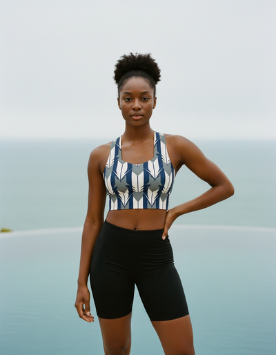 Kumo Longline Sports Bra longline sports bra