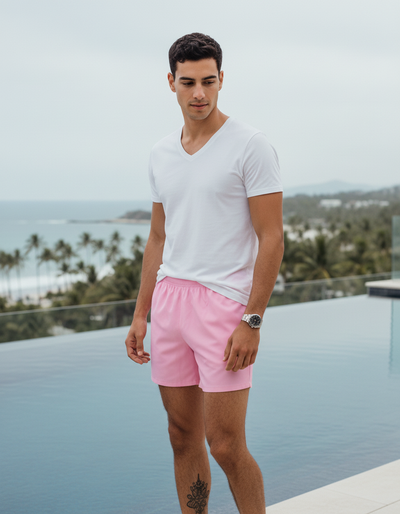 Cotton Candy Men's Swim Trunks swim trunks