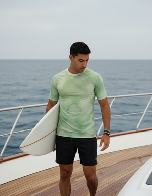 Men's Sycamore Mosaic men's short-sleeve rashguards