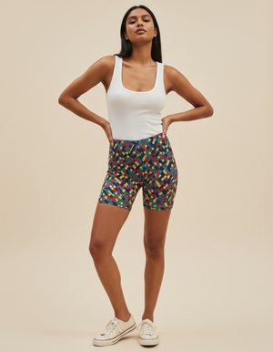 Rhodonite Vortex Short Shorts Short Shorts — Dripper
