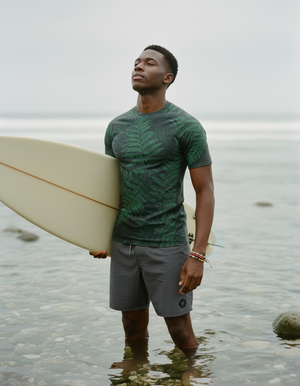 Men's Emerald men's short-sleeve rashguards