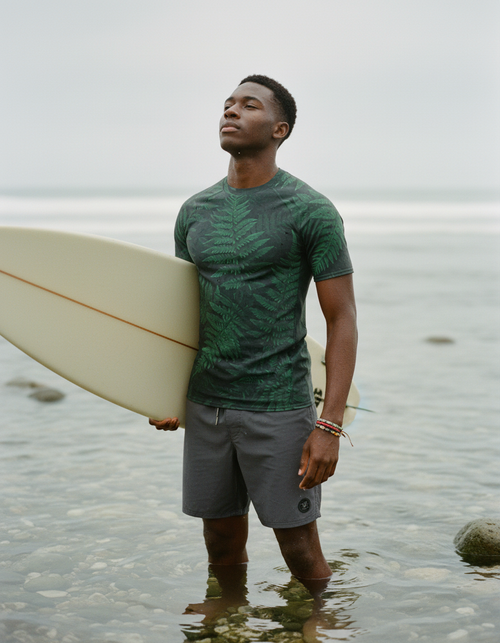 Emerald Rash Guard Men's Rashguard — Dripper