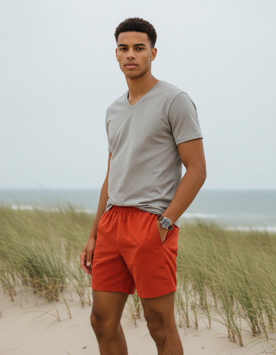 Blood Orange Men's Swim Trunks swim trunks
