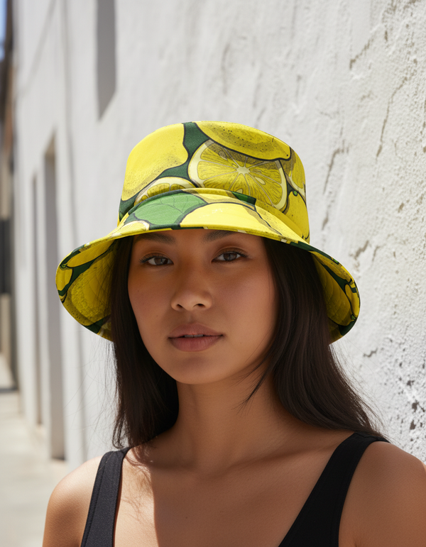 Citrus Bucket Hat bikini — Dripper