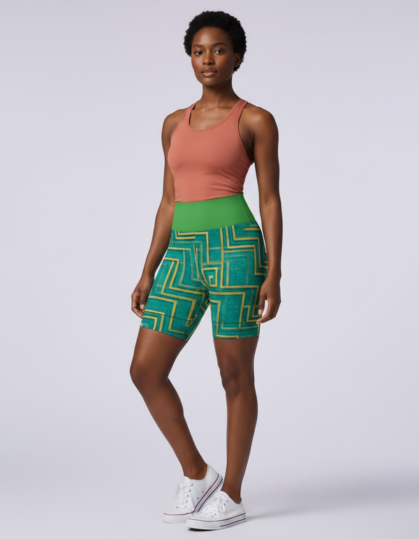 Yoga Shorts in Elysium