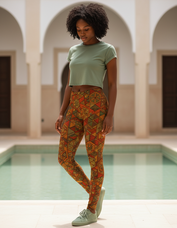 Yuzu full-length leggings