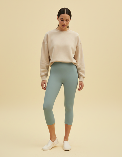 Pewter Capri Yoga Leggings capri yoga leggings