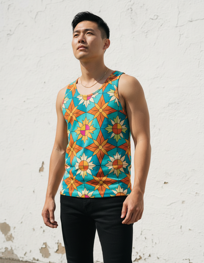 Men's Muskmelon Kaleido Tank Top tank top