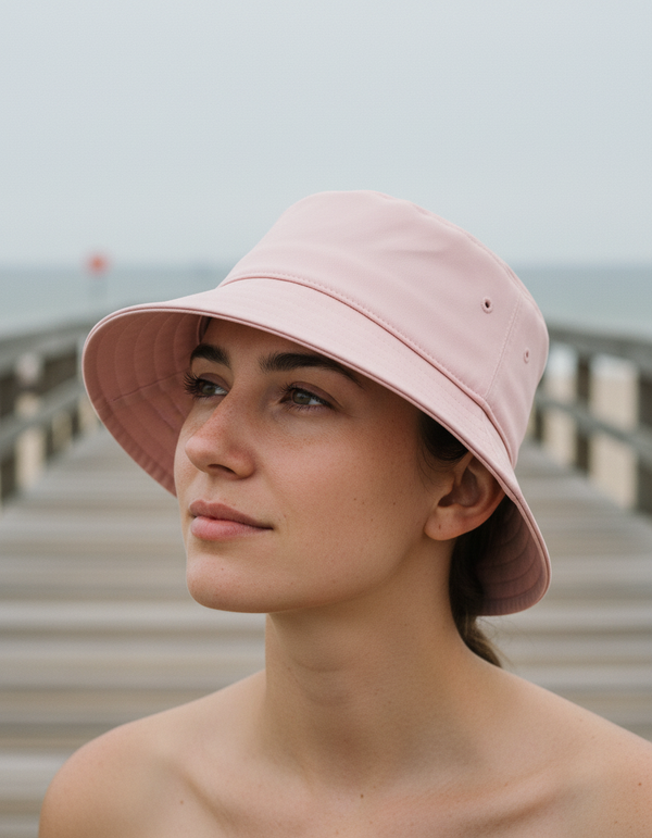 Bucket Hat in Rose Quartz