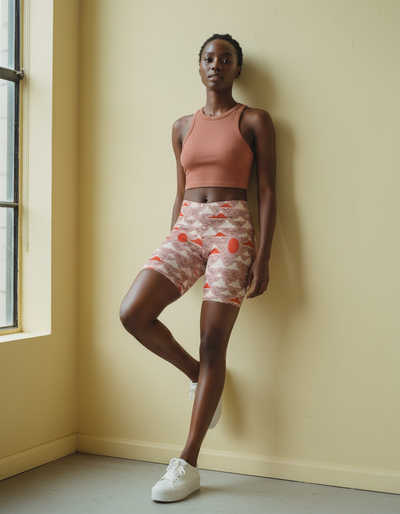 Dusty Rose Yume Short Shorts short shorts