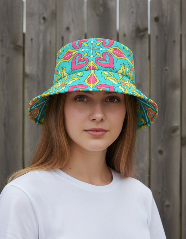 Azul Bucket Hat bikini — Dripper
