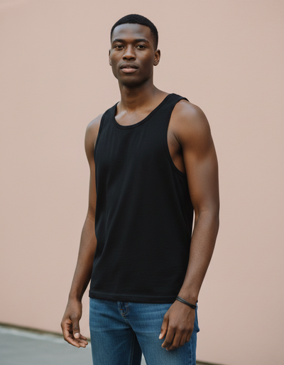Men's Black Tank Top tank top