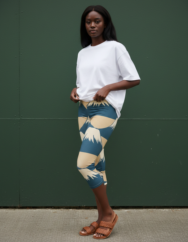 Zenith Leggings Capri Leggings — Dripper