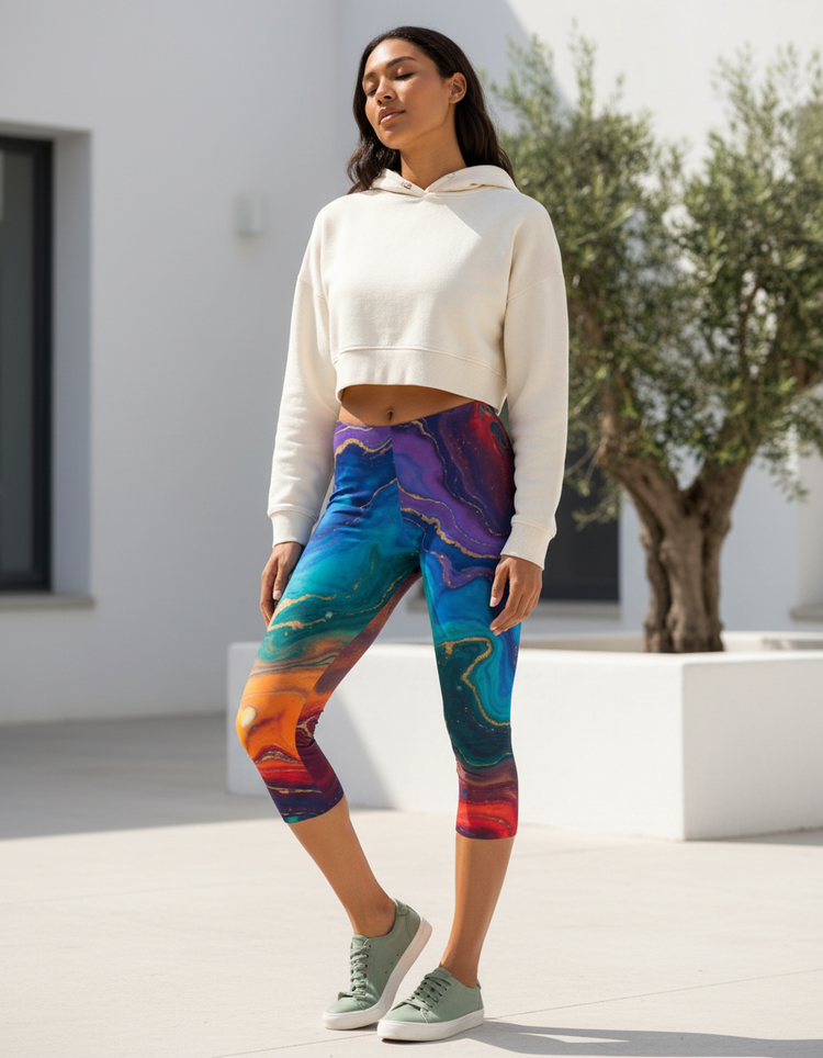 Prism capri leggings