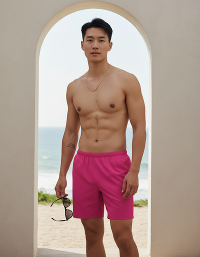 Dragonfruit Men's Swim Trunks swim trunks