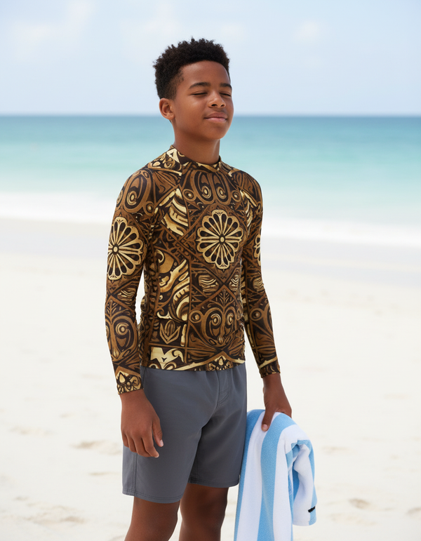 Polynesian Collection youth rashguards