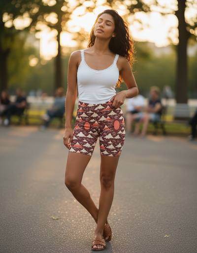 Tea Rose Yume Short Shorts short shorts