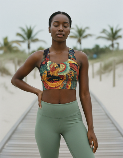 Rebirth Longline Sports Bra longline sports bra