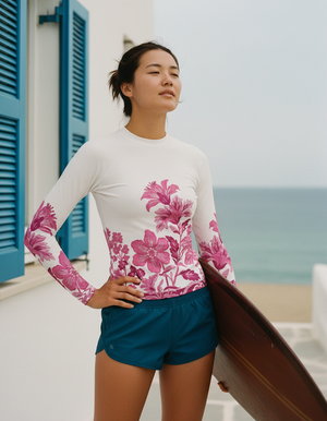 Women's Electric Fuchsia Aurelia women's rashguards