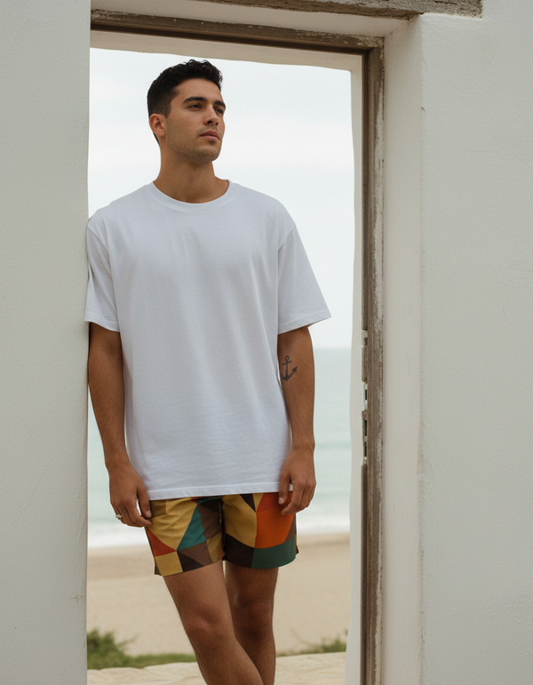 Men's Mid-Century Modern Swim Trunks