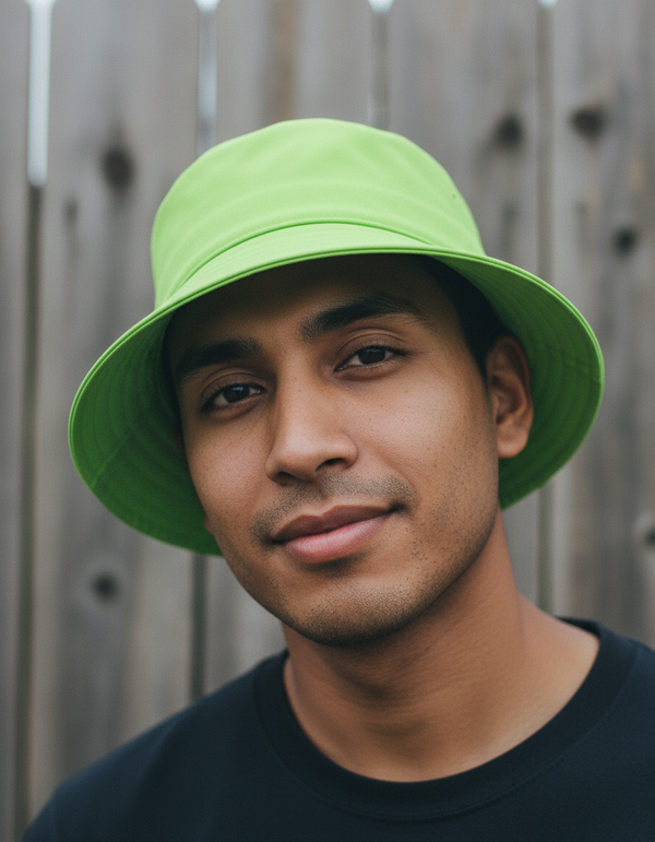 Bucket Hat in Kiwi