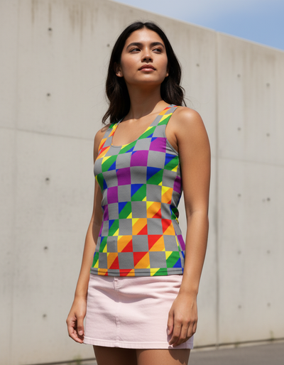 Women's Lime Prism Tank Top tank top